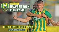 Verkoop Halve Seizoen Club Card gestart!