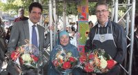 Gezellige Burendag in winkelcentrum Leyweg