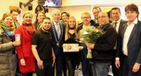 College Rijswijk op bezoek bij kapsalon Saoed