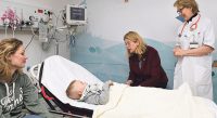 Burgemeester Krikke geraakt tijdens werkbezoek aan Juliana Kinderziekenhuis