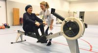 Ouders kunnen sporten in Juliana Kinderziekenhuis