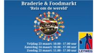 Braderie en foodmarkt op de Leyweg