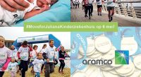 Hardlopers in actie voor Juliana Kinderziekenhuis
