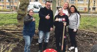 Stadsboerderij Herweijerhoeve opgepimpt tijdens NLDoet